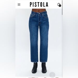 NWT Pistola Charlie high rise classic straight jeans - 29